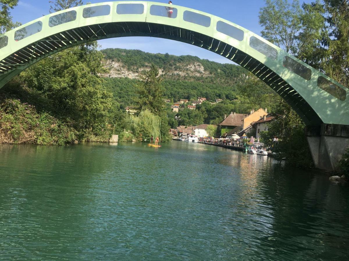 Chambres D'Hotes Des Lodges De La Cascade Yenne Eksteriør bilde